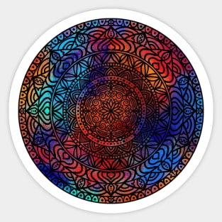 Mandala Patterns II Sticker